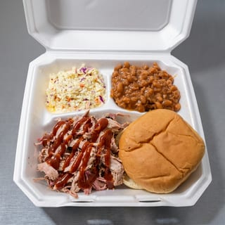 BBQ Plate W/2 Sides